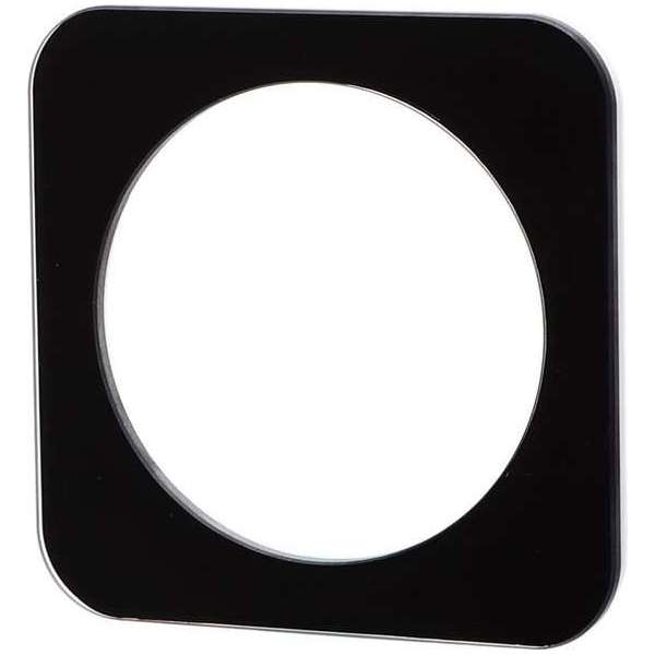 Afdekraam - Igory Jura - 1-voudig - Rond - Glas - Zwart Afdekraam - Igory Jura - 1-voudig - Rond - Glas - Zwart