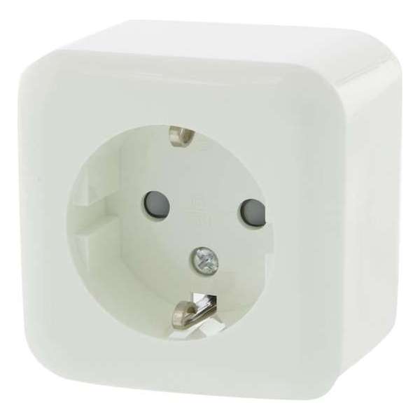 Contactdoos Opbouw 1Voudig Kindbev Randaarde Polarwt Contactdoos Opbouw 1Voudig Kindbev Randaarde Polarwt