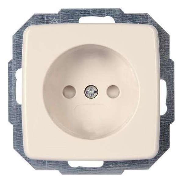 Kopp Rivo stopcontact 1-voudig zonder aarde wit Kopp Rivo stopcontact 1-voudig zonder aarde wit