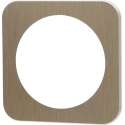 Afdekraam - Aigi Jura - 1-voudig - Rond - Aluminium - Goud - BSE