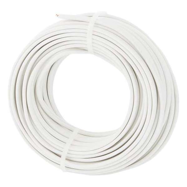 Tweelingsnoer – zwakstroom tot 42 volt – 2 x 0,75 mm² – 20 m – wit Tweelingsnoer – zwakstroom tot 42 volt – 2 x 0,75 mm² – 20 m – wit