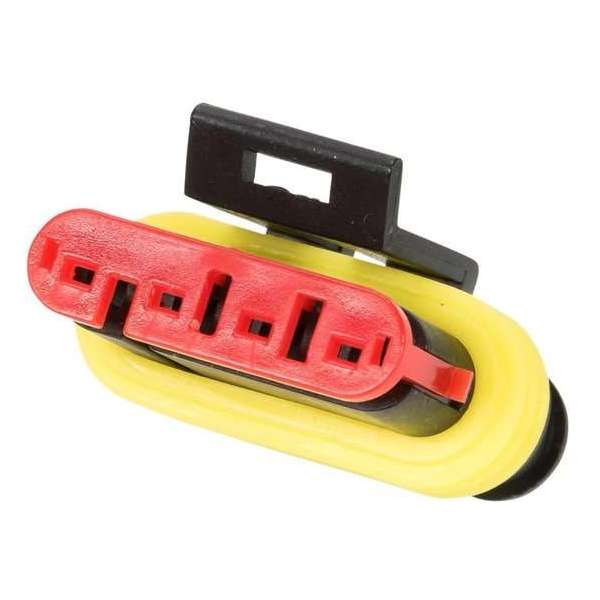 Amp SuperSeal huis voor bus - 4 polig / 4P Amp SuperSeal huis voor bus - 4 polig / 4P