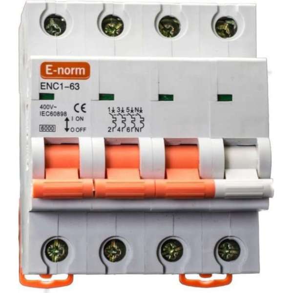 Installatieautomaat 3p+n 32a-b 6KA Installatieautomaat 3p+n 32a-b 6KA