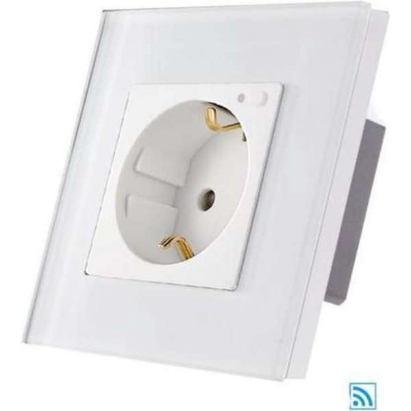 THORN Wifi stopcontact wit inclusief glasframe wit THORN Wifi stopcontact wit inclusief glasframe wit