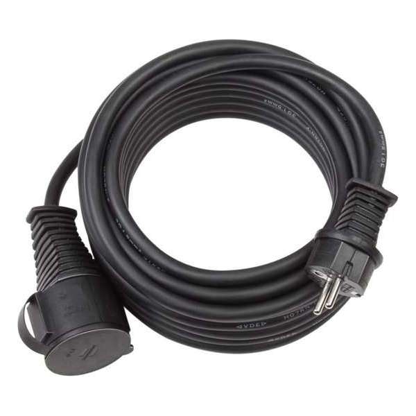Brennenstuhl Verlengsnoer IP44 - Geschikt voor buitengebruik - Zwart - 3x2,5mm2 - 10 meter Brennenstuhl Verlengsnoer IP44 - Geschikt voor buitengebruik - Zwart - 3x2,5mm2 - 10 meter