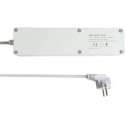 Smart Multi-plug/ slimme stekkerdoos [3x Schuko, 4x USB, Powered by TUYA, White]