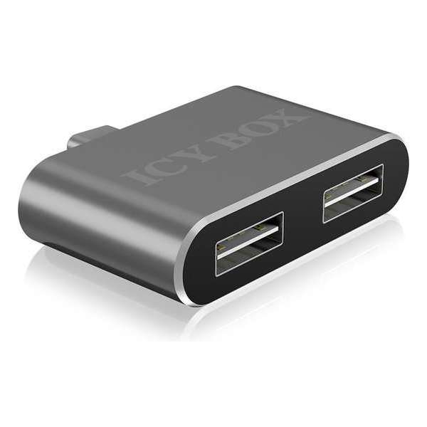 ICY BOX IB-HUB1201-C USB 2.0 interfacekaart/-adapter ICY BOX IB-HUB1201-C USB 2.0 interfacekaart/-adapter