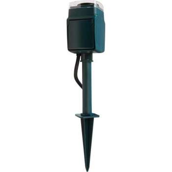 Tuincontactdoos - 2-voudig + timer
