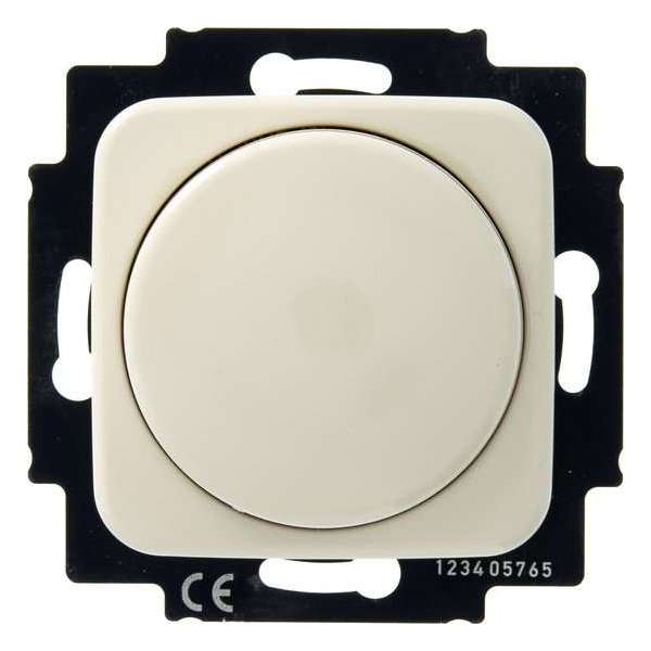 Busch-Jaeger Reflex SI inbouwdimmer halogeen spoeltrafo creme 40-420W Busch-Jaeger Reflex SI inbouwdimmer halogeen spoeltrafo creme 40-420W