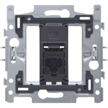 Niko Sokkel data stopcontact 1X RJ45 utp CAT6 vlak - 170-65161