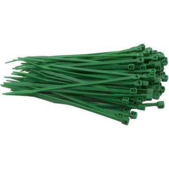 LS - Tyrap - Kabelbinders - Kabelbinder 1000 Stuks - Groen 3x100MM