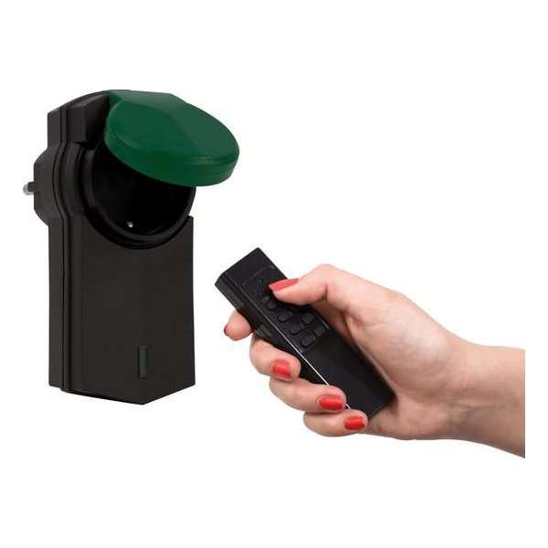 Stekkerdoos voor buiten - afstandbediening - 1 stuks Stekkerdoos voor buiten - afstandbediening - 1 stuks