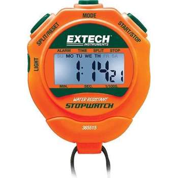 EXTECH 365515-BK: Stopwatch/Klok  met  display met achtergrondverlichting
