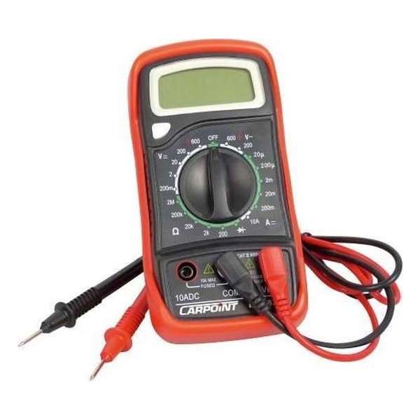 Carpoint Multimeter Digitaal Carpoint Multimeter Digitaal