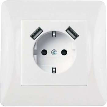 Inbouw Stopcontact - Met USB