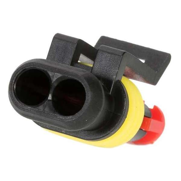Amp SuperSeal huis voor bus - 2 polig / 2P Amp SuperSeal huis voor bus - 2 polig / 2P