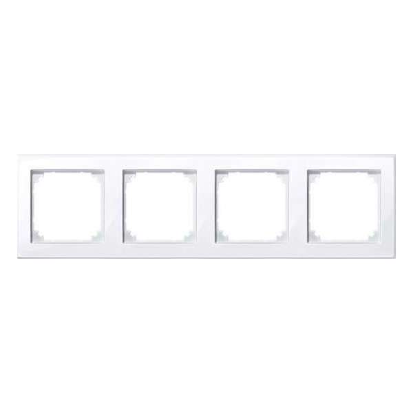 Afdekraam M-Smart 4V - Kunststof Actief wit - Systeem M - Schneider Electric - 478425 Afdekraam M-Smart 4V - Kunststof Actief wit - Systeem M - Schneider Electric - 478425