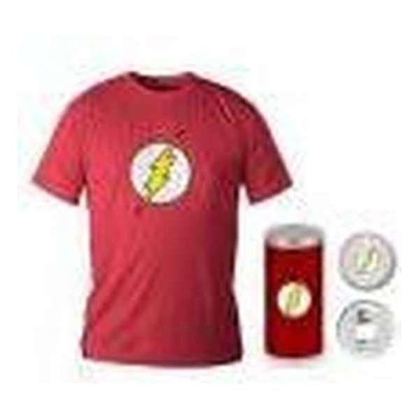 Merchandising FLASH - T-Shirt - Red Logo - DELUXE EDITION (XL) Merchandising FLASH - T-Shirt - Red Logo - DELUXE EDITION (XL)