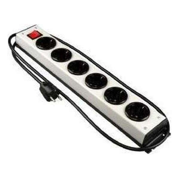 Kaiser 61251 Professionele Tafelcontactdoos 6-Voudig + RA + Schakelaar 1,5M Kaiser 61251 Professionele Tafelcontactdoos 6-Voudig + RA + Schakelaar 1,5M