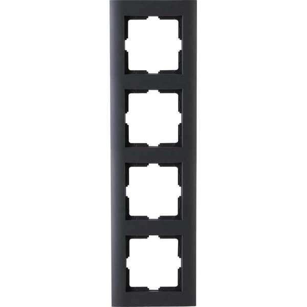 KOPP - Afdekraam - Athenis - 4-voudig - Mat Antraciet KOPP - Afdekraam - Athenis - 4-voudig - Mat Antraciet