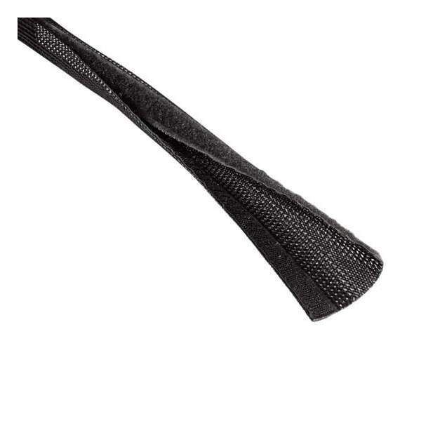 Hama Cloth Tube for Cables, 1.8 m, black Hama Cloth Tube for Cables, 1.8 m, black