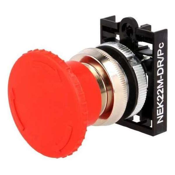 Noodstop Schakelaar IP65 - 22,5 cm - inbouw