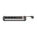 Goobay NK Protector 7-4 Overspanningsbeveiliging 4 AC-uitgang(en) 1,4 m Zwart