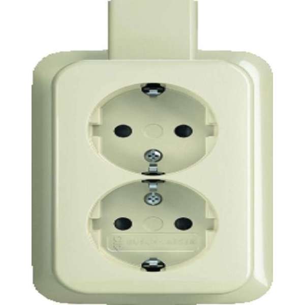 ABB Busch-Jaeger AP Wandcontactdoos (WCD schakelmat.) ABB Busch-Jaeger AP Wandcontactdoos (WCD schakelmat.)