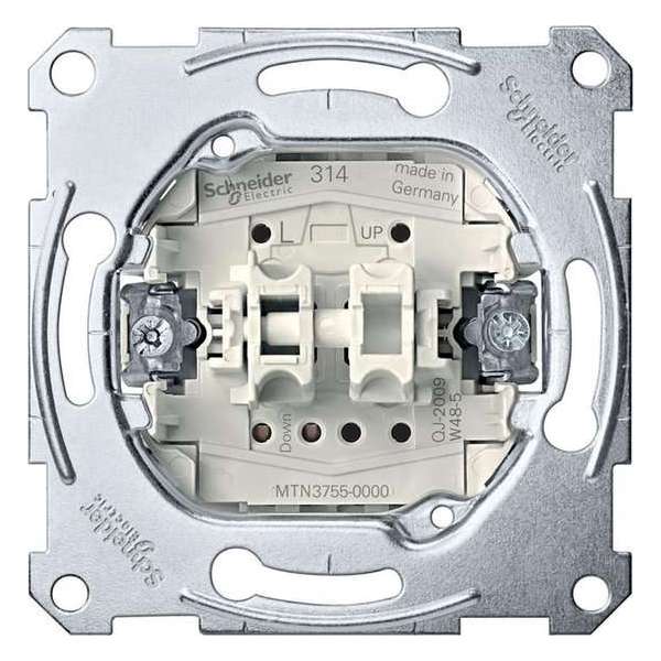 Sokkel - Jaloezie Impulsdrukker - Merten - Schneider Electric - MTN3755-0000 Sokkel - Jaloezie Impulsdrukker - Merten - Schneider Electric - MTN3755-0000