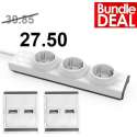 PowerStrip Module + 2 USB Modules Bundle Deal