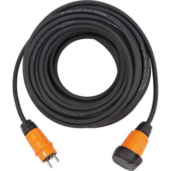 ProfessionalLINE 9161100100 Verlengkabel - IP44 - H07RN-F3G1,5 - 10m - Zwart ProfessionalLINE 9161100100 Verlengkabel - IP44 - H07RN-F3G1,5 - 10m - Zwart