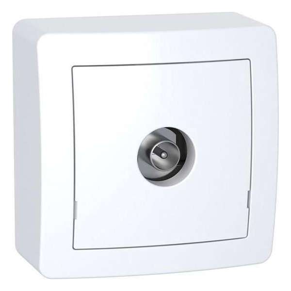 SCHNEIDER ELECTRIC Enkelwandige Alrea TV-aansluiting SCHNEIDER ELECTRIC Enkelwandige Alrea TV-aansluiting