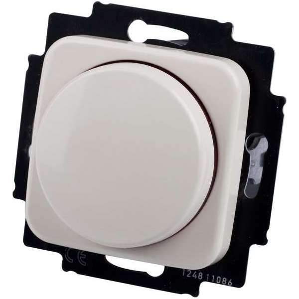 Busch Inbouwdimmer dim500w - Cremewit Busch Inbouwdimmer dim500w - Cremewit