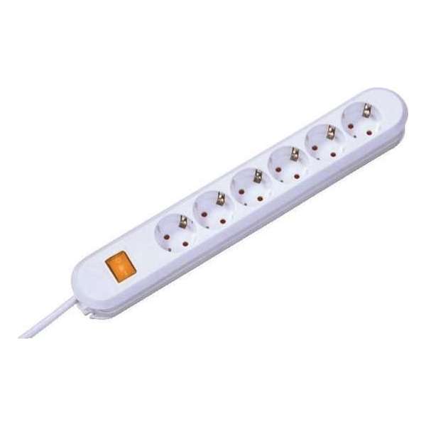 BACHMANN Tafel contactdozen 6 contactpunten met schakelaar BACHMANN Tafel contactdozen 6 contactpunten met schakelaar