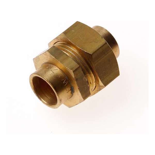 DPS Koppeling 3-delig conisch dichtend 2x kap 15 x 15mm DPS Koppeling 3-delig conisch dichtend 2x kap 15 x 15mm