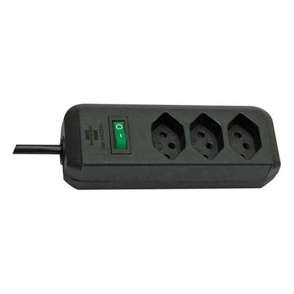Brennenstuhl 1158622 3AC outlet(s) 2m Zwart power uitbreiding Brennenstuhl 1158622 3AC outlet(s) 2m Zwart power uitbreiding