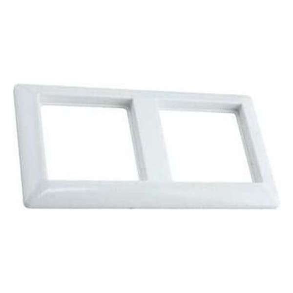 Jung AS500 Inbouw Afdekraam 2-Voudig Polarwit (10) Jung AS500 Inbouw Afdekraam 2-Voudig Polarwit (10)