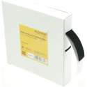 Klittenband zwart op rol - 10 meter - breed 20mm