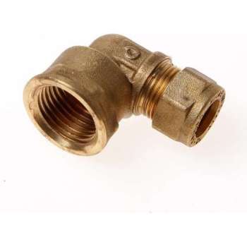 Installatiebranche Kniekoppeling binnendraads knel 1/2" x 12mm