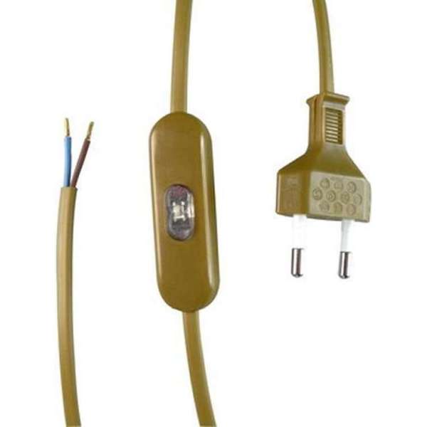 VB Extend - Aansluitsnoer 2mtr + dimmer - 10-150W - Goud VB Extend - Aansluitsnoer 2mtr + dimmer - 10-150W - Goud