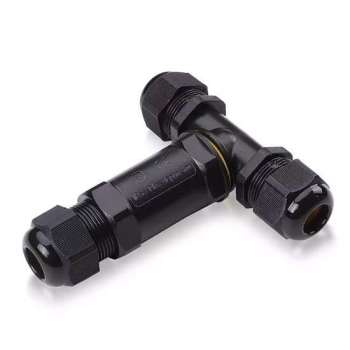 T-splitter met kroonsteentje - Premium - IP68 waterdicht