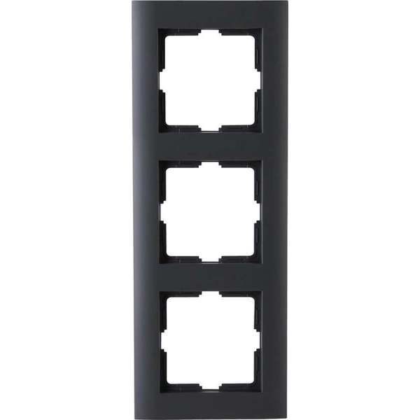 KOPP - Afdekraam - Athenis - 3-voudig - Mat Antraciet KOPP - Afdekraam - Athenis - 3-voudig - Mat Antraciet