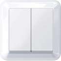 Wissel-wisselschakelaar Compleet - Polarwit - Merten Atelier M - Schneider Electric - MTN3126-388119_TO