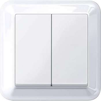 Wissel-wisselschakelaar Compleet - Polarwit - Merten Atelier M - Schneider Electric - MTN3126-388119_TO