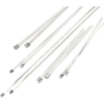 Metalen RVS Tie Wrap - 4,6 x 100 mm - 100 stuks
