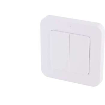 DiO draadloze dubbele wandschakelaar – Voor DiO 1.0. (433,92Mhz)