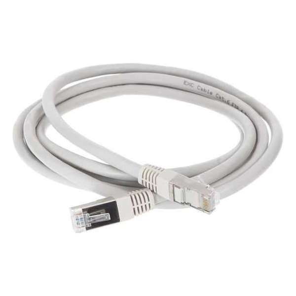 CONTINENTAL EDISON RJ45-kabel cat.6 afgeschermde FTP 2m CONTINENTAL EDISON RJ45-kabel cat.6 afgeschermde FTP 2m