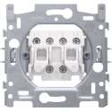NIKO serie drukcontact/impulsdrukker | 170-05000 | 2 maakcontacten | inbouw