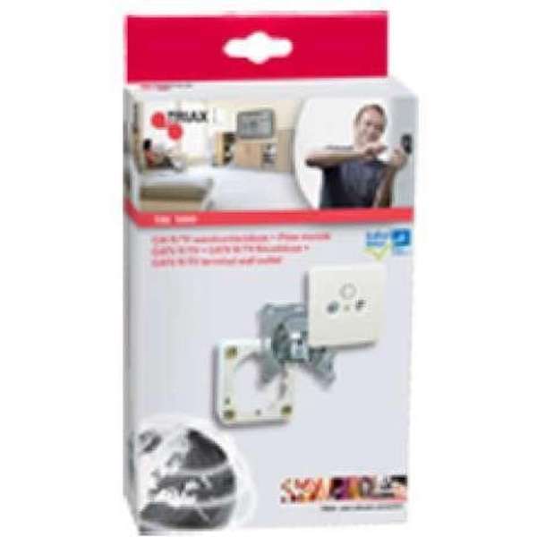 Triax GAD 15 695002973 coax wandcontactdoos rijgdoos 15DB Triax GAD 15 695002973 coax wandcontactdoos rijgdoos 15DB