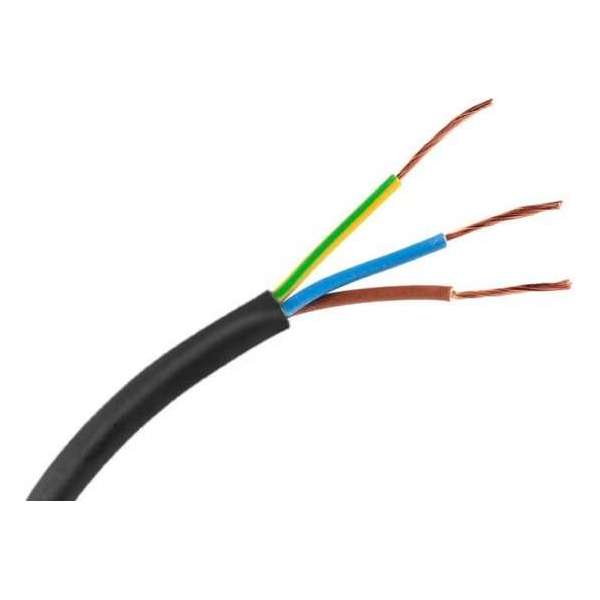 Apparaatsnoer / Stroomkabel / Verlengkabel - Flexibel 3 x 2,5mm2 VMVL - Zonder stekkers - 25 Meter Apparaatsnoer / Stroomkabel / Verlengkabel - Flexibel 3 x 2,5mm2 VMVL - Zonder stekkers - 25 Meter